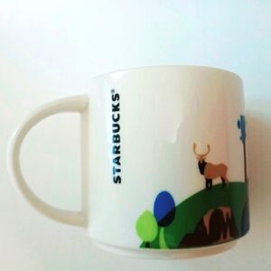STARBUCKS  COLLECTIBLE 2014 "YOU ARE HERE" COLLECTION KENTUCKY COFFEE CUP 14 OZ